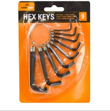HANDYHOME CLÉS HEXAGONALES 9