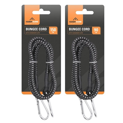 ASSORTED SIZED 90 & 150cm BUNGEE CORDS 1pk