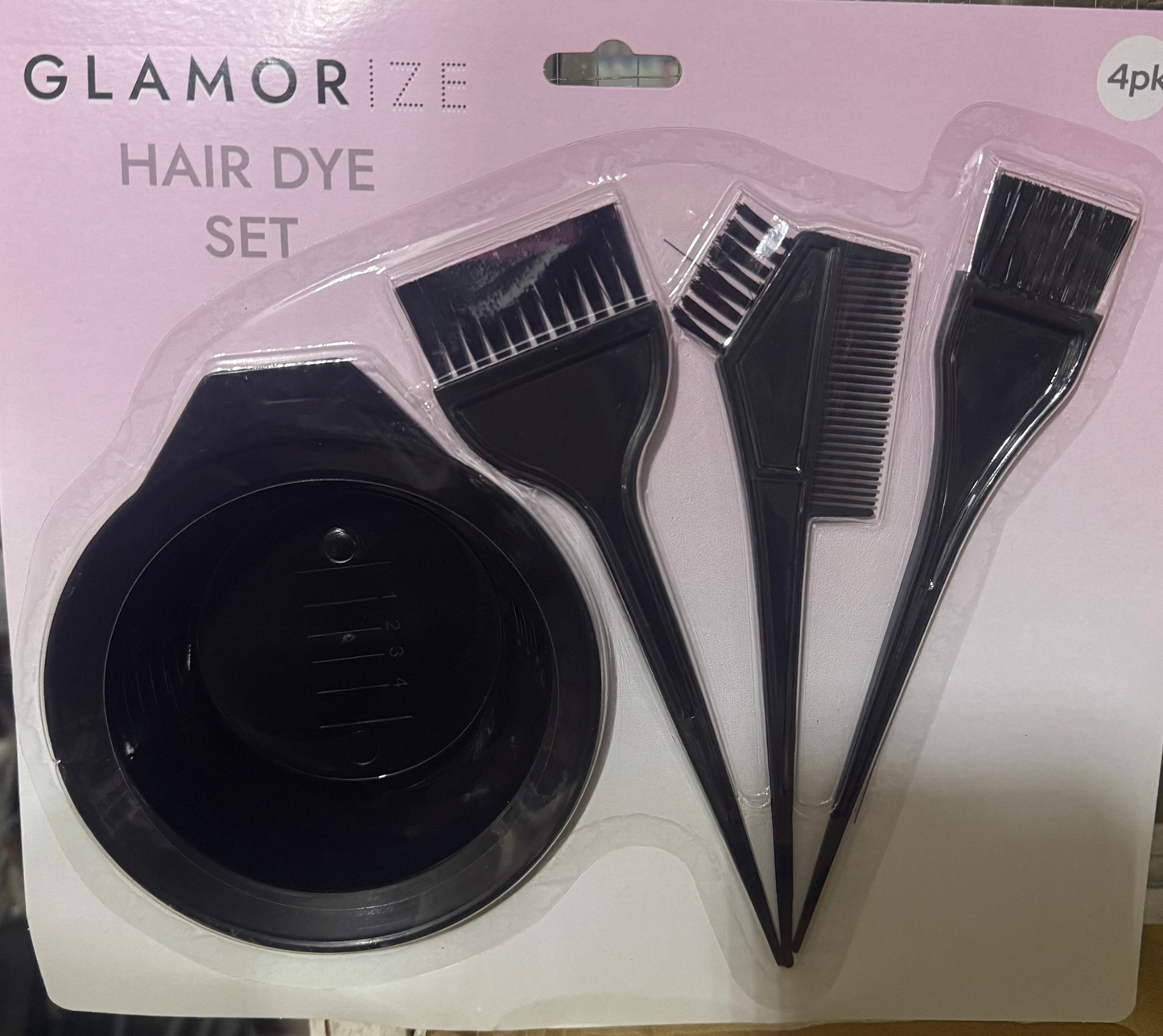 GLAMORIZE HAIR DYE SET 4pck