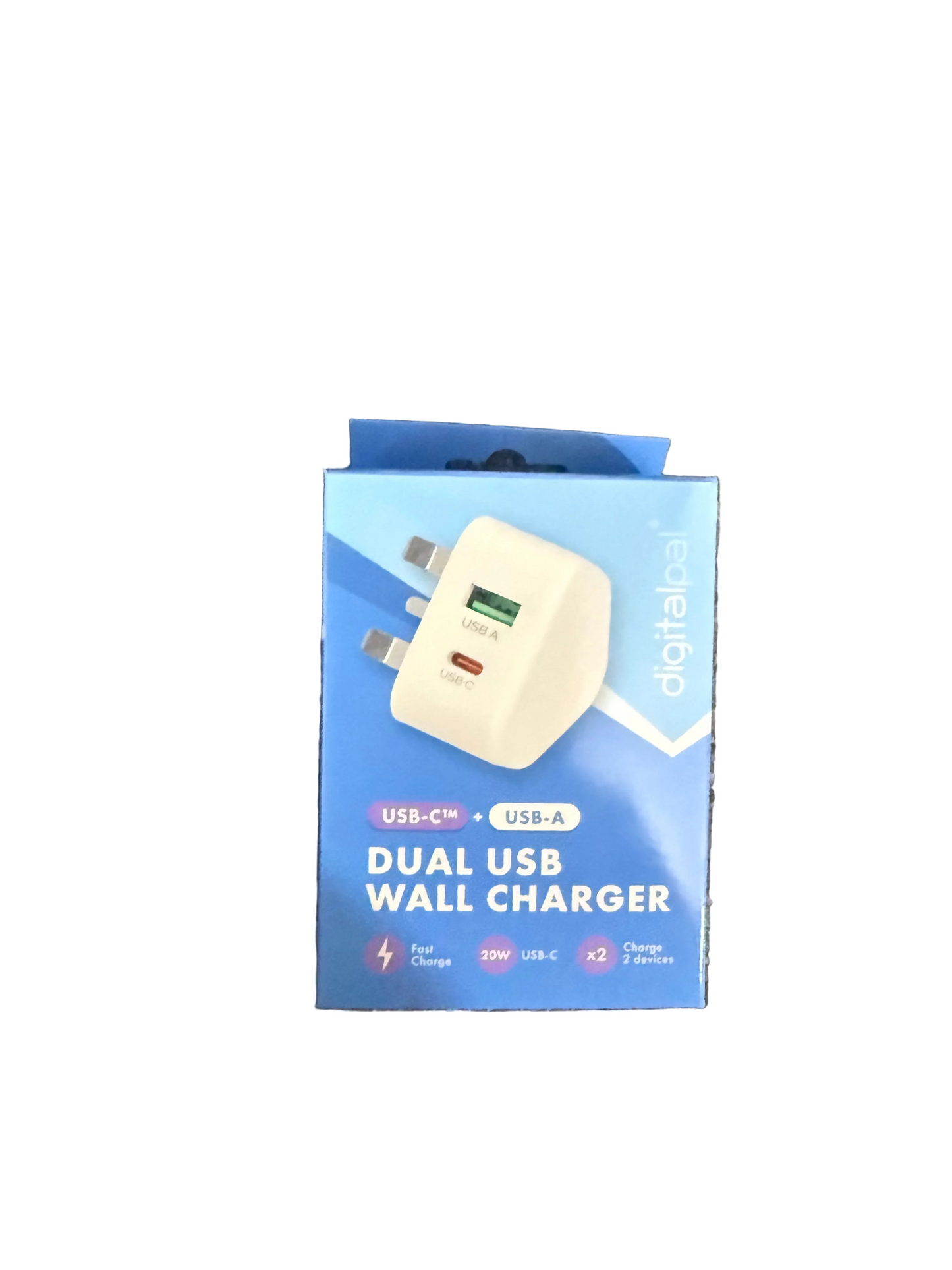 DIGITALPAL DUAL USB WALL CHERGER USB-C + USB-A
