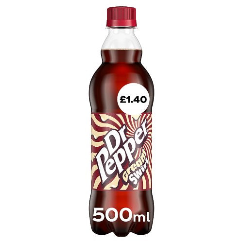 Dr Pepper Cream Swirl PM £1.40 500ml Bottle