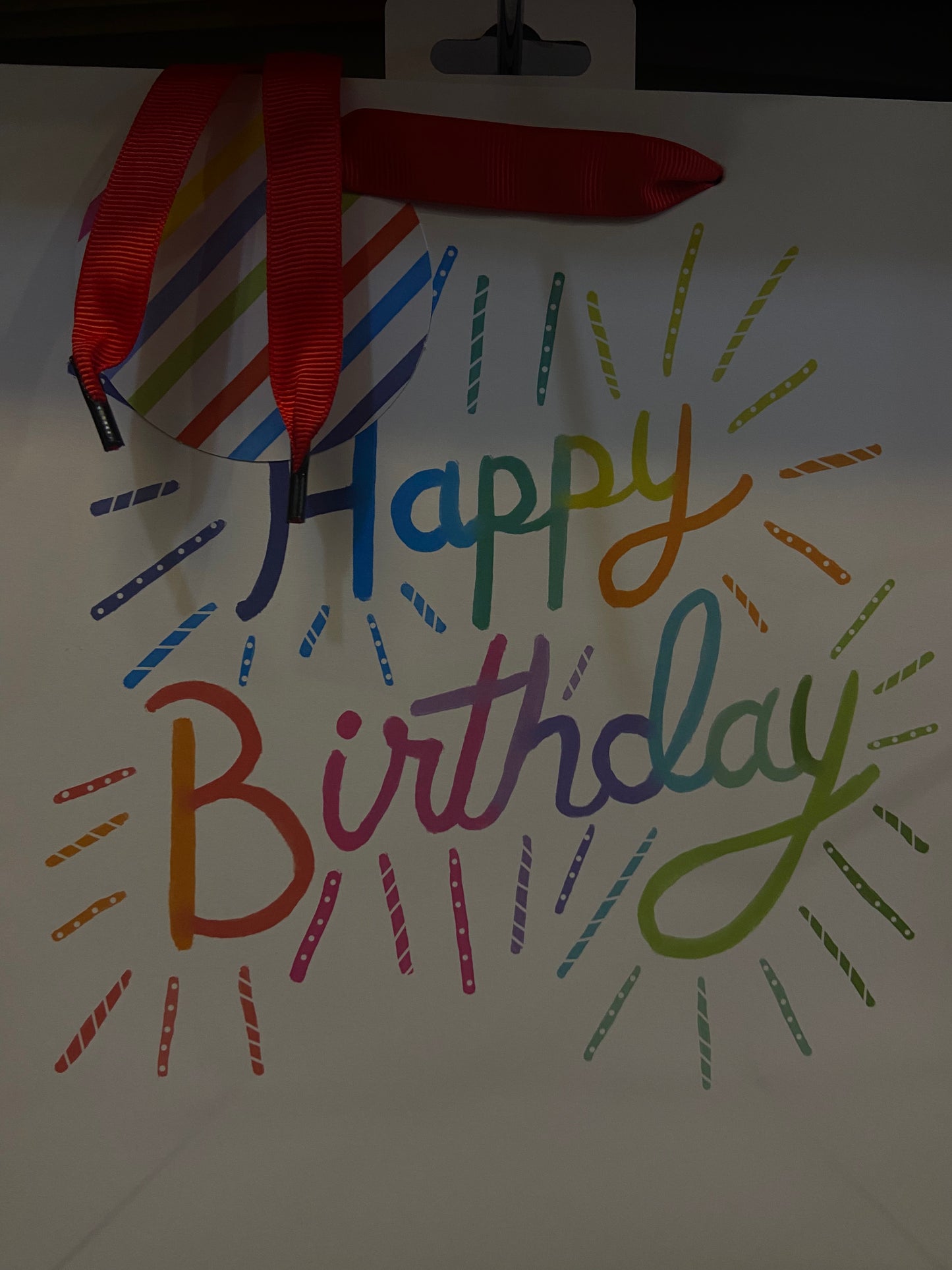 HAPPY BIRTHDAY MEDIUM BAG
