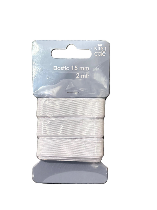 KING COLE ELASTIC 15 mm 2 M