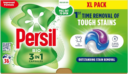 CAPSULES PERSIL BIO 3 EN 1 PACK XL DÉTACHANT EXCEPTIONNEL