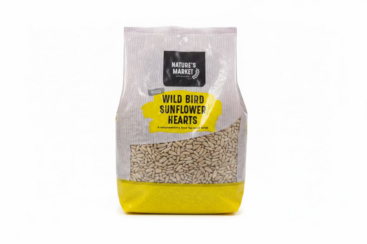 900g BAG SUNFLOWER HEARTS FEED
