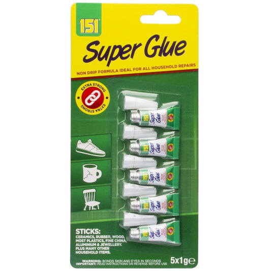 151 SUPER GLUE 5x1g