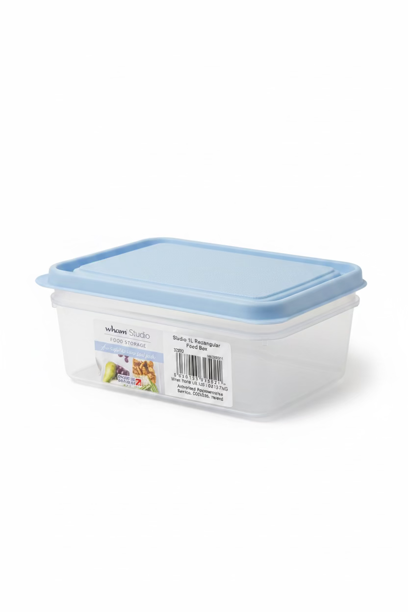 WHAM STUDIO 1L RECTANGULAR FOOD BOX