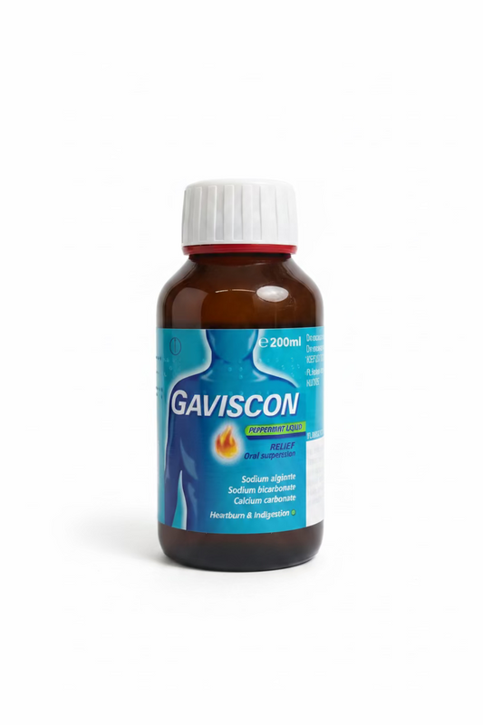 GAVISCON PEPERMINT LIQUID RELIEF ORAL SUSPENSION 200ml