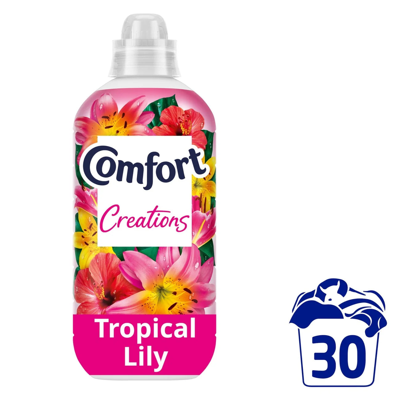 COMFORT PERFUME CREATIONS TROPICAL LILY FABRIC CONDITIONER 900ml