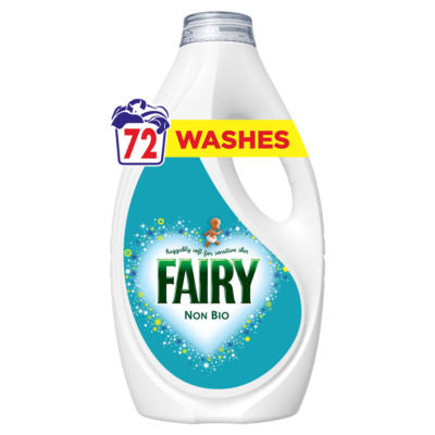 Fairy Non Bio Liquid Detergent 72 Washes 2232ml
