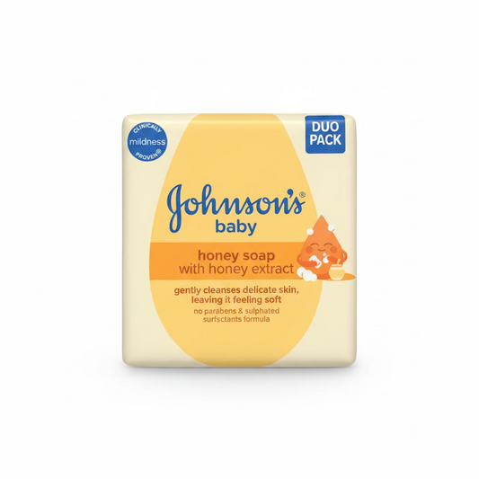 JOHNSON’S BABY SOAP HONEY TWIN PACK 2x90g