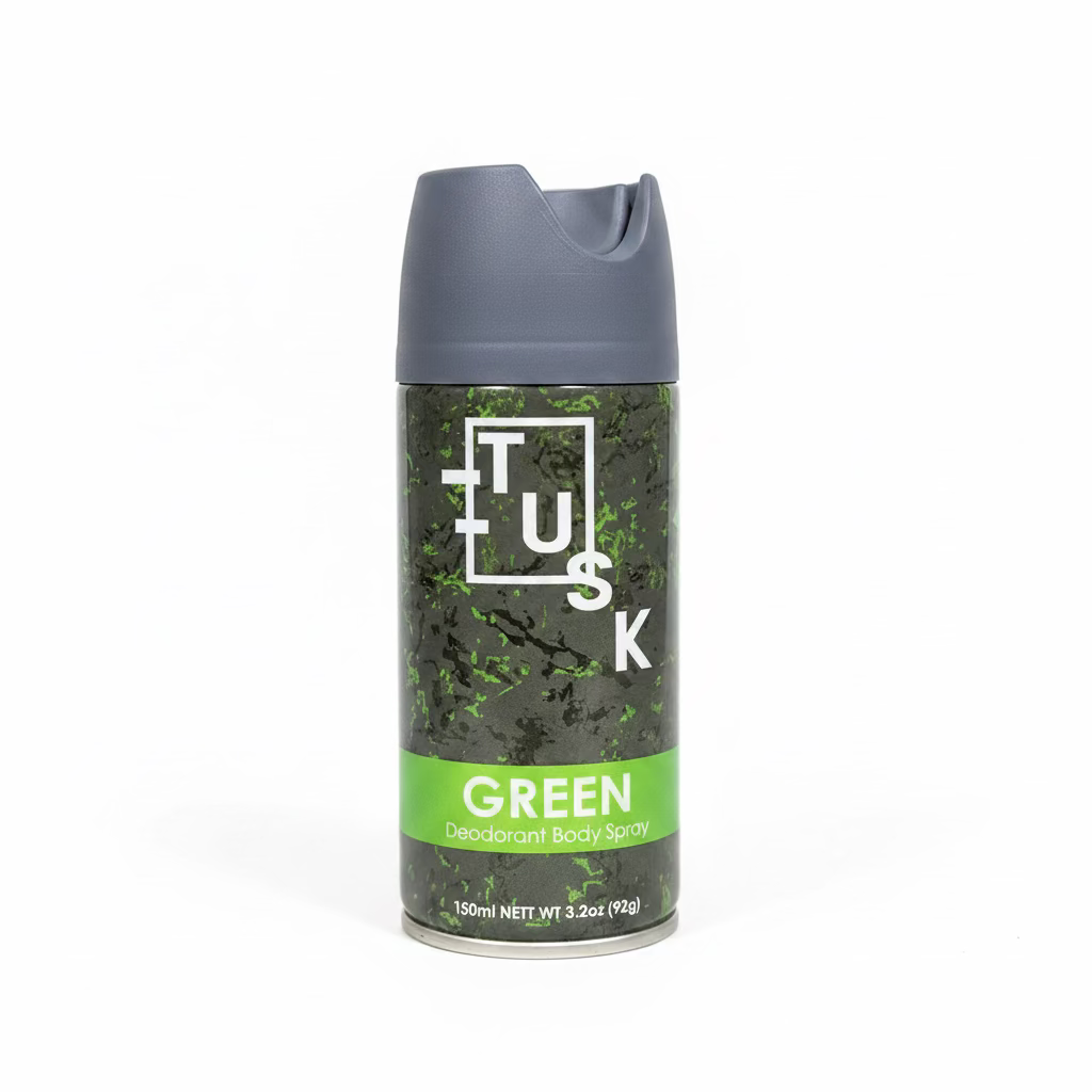 TUSK BODY SPRAY GREEN 150ml
