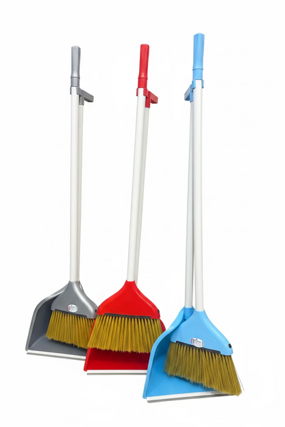 ZAMBAK DUSTPAN WITH BRUSH ASSORTED COLOURS