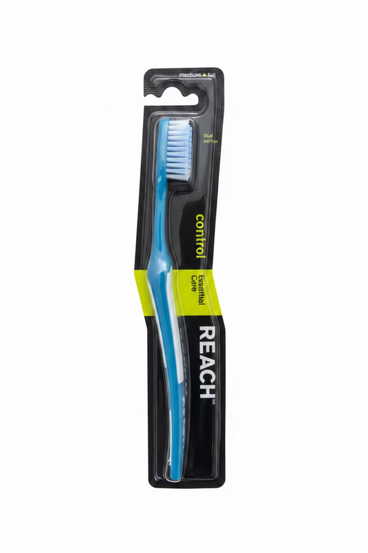 Brosse à dents J & J Reach Listerine Control Medium