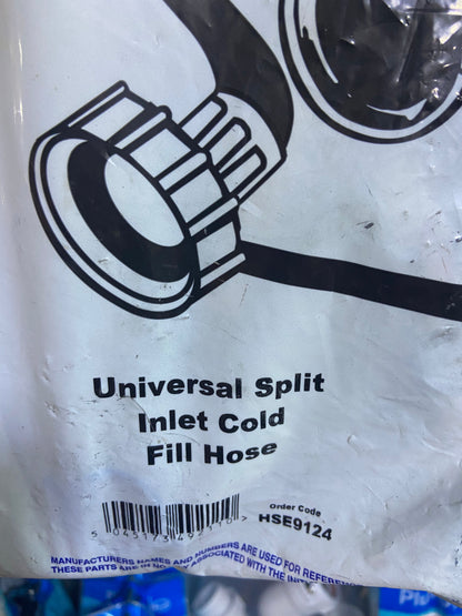 ELECTRUEPART APPLIANCE FILL HOSE UNIVERSAL SPLIT INLET COLD