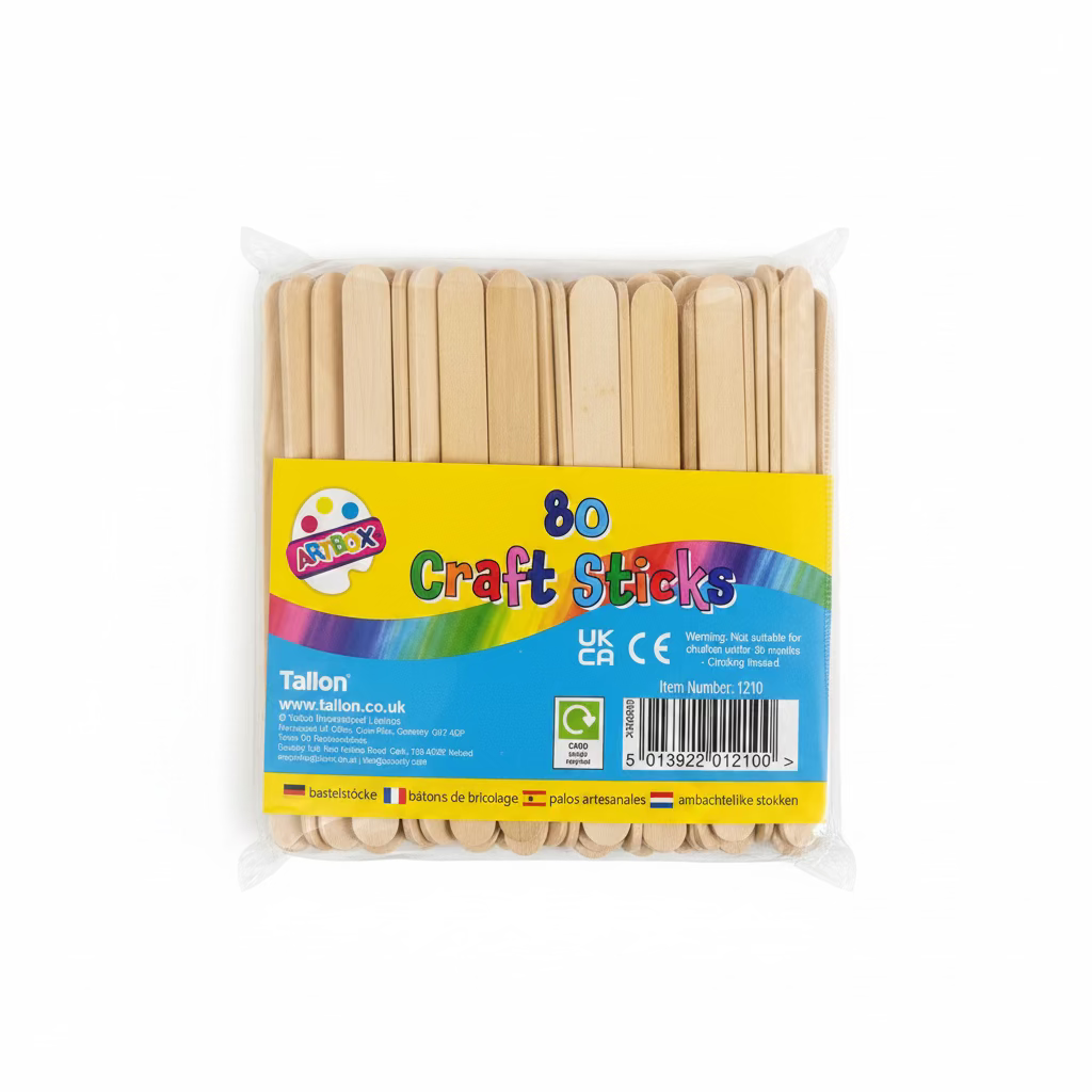 80 CRAFT STICKS