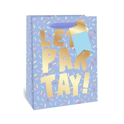 Gift Bag - Lets Partay Design - Large