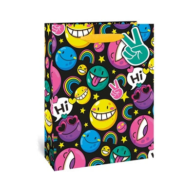 Gift Bag - Emojis Design - Large