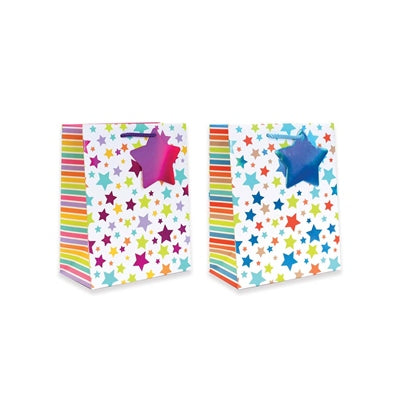Gift Bag - Stars Design - Medium 1 pc
