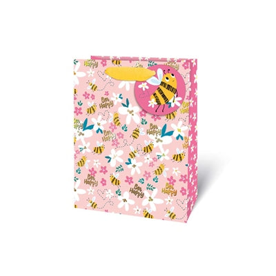 Gift Bag - Bee Design Design - Medium
