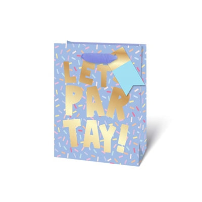 Gift Bag - Lets Partay Design - Medium