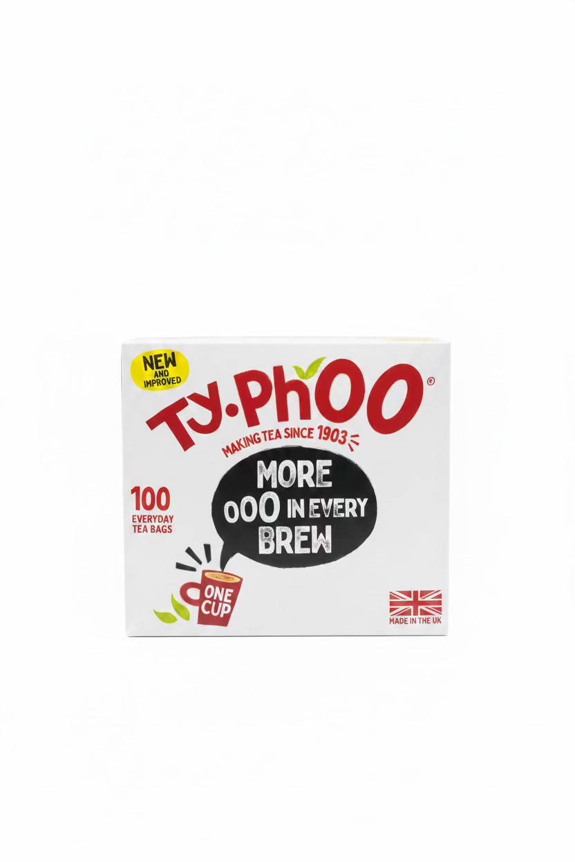 Typhoo One Cup, sachet fraîcheur, 100 sachets de thé, 200 g