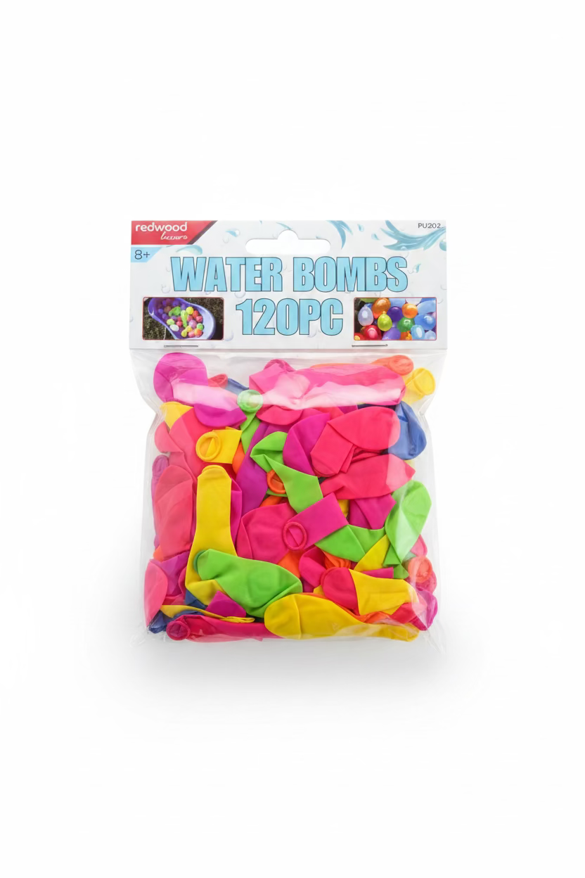 REDWOOD 8+ WATER BOMBS 120PC