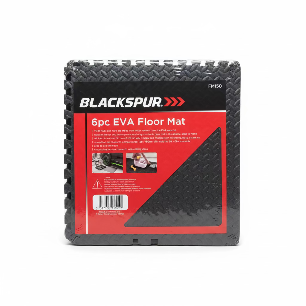 BLACKSPUR 6PC EVA FLOOR MAT