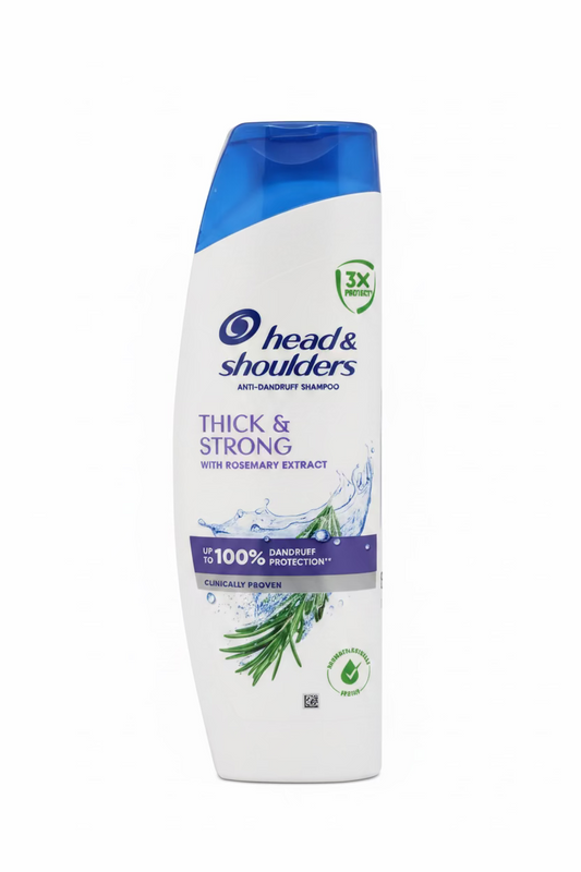 HEAD & SHOULDERS SHAMPOO ROSEMARY THICK & STRONG 250ml