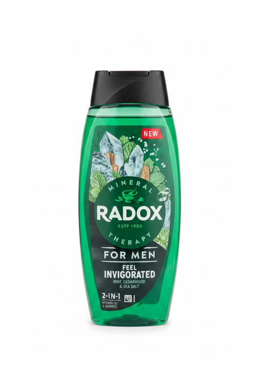 RADOX SHOWER GEL FEEL INVIGORATED FOR MEN 450ml