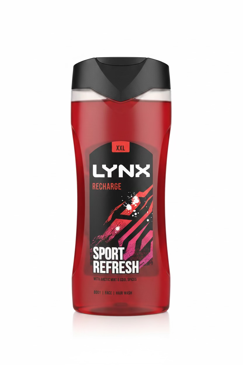 LYNX RECHARGE SPORT FRESH SHOWER GEL 500ml