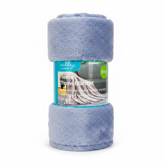 ASHELY FLEECE THROW BLANKET 127x152cm