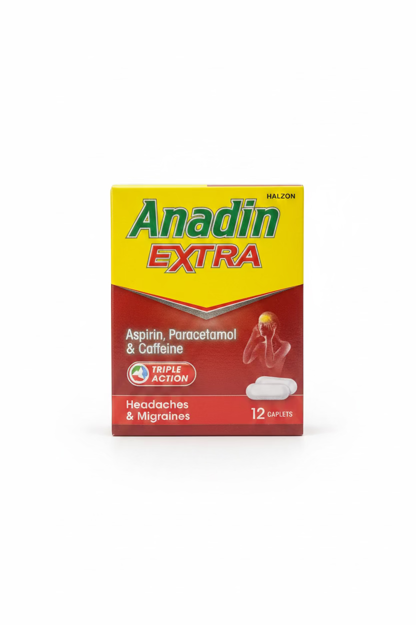 ANADIN EXTRA 12 CAPLETS