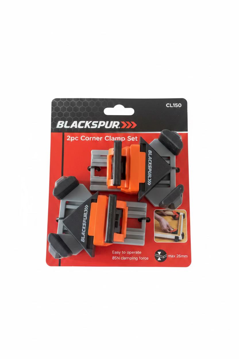 BLACKSPUR 2pc CORNER CLAMP SET
