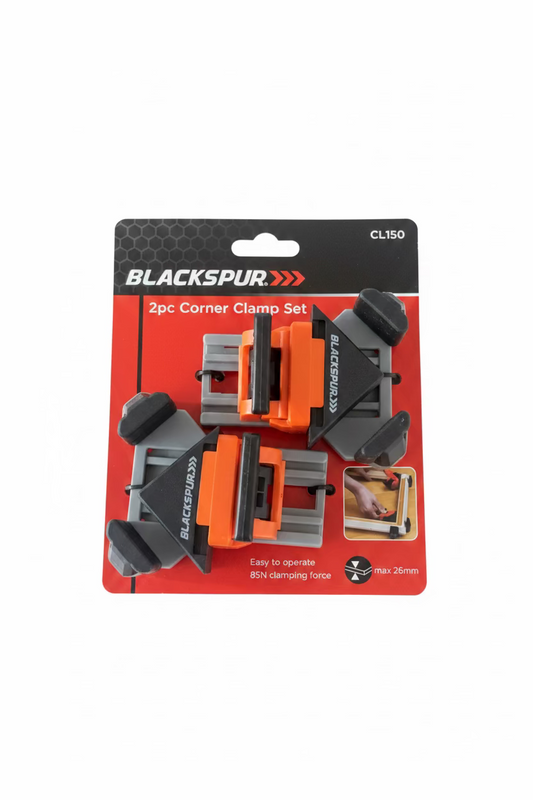 BLACKSPUR 2pc CORNER CLAMP SET
