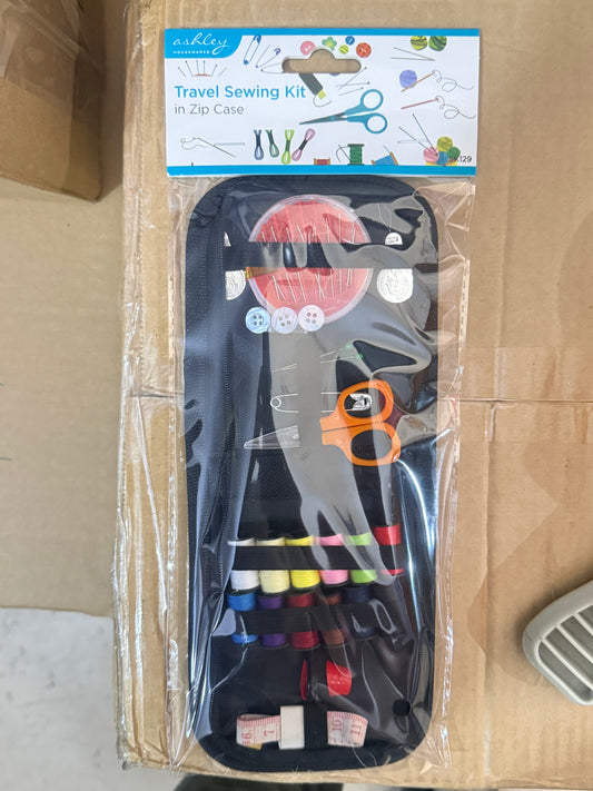 ASHLEY TRAVEL SEWING KIT IN ZIP CASE