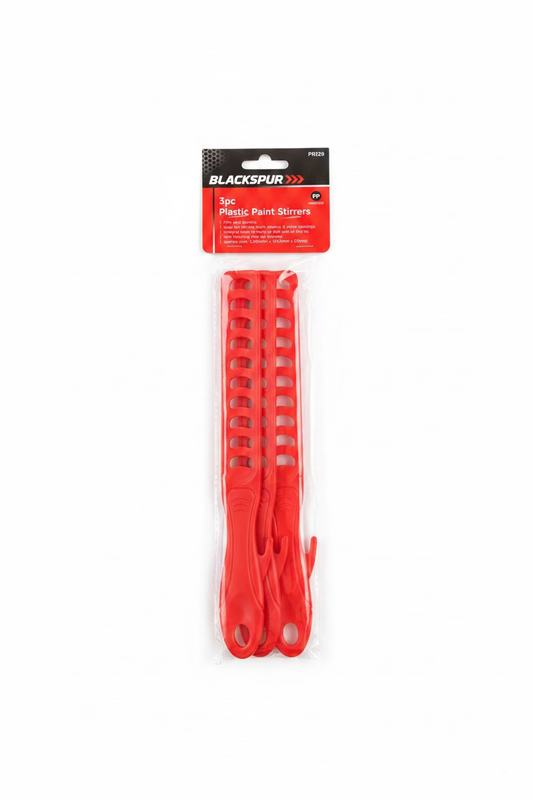 BLACKSPUR 3pc PLASTIC PAINT STIRRERS