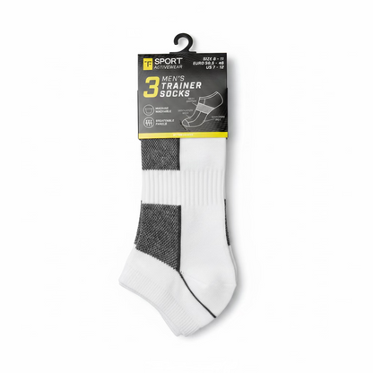 3 MEN’S TRAINER SOCKS