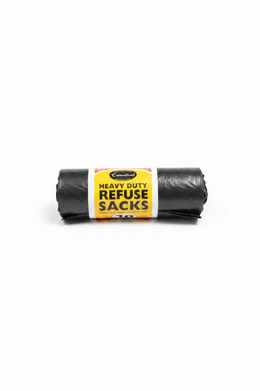 ESSENTIAL HEAVY DUTY REFUSE SACKS 20pc 74x84cm