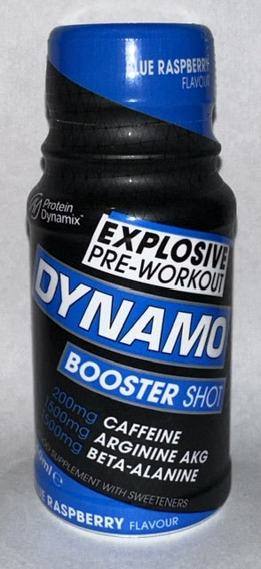 Protein Dynamix Dynamo Booster Shot – Blue Raspberry 60ml