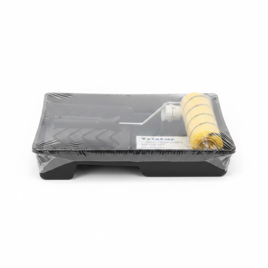 TRISTAR 9” PAINT TIGER STRIPE ROLLER SET