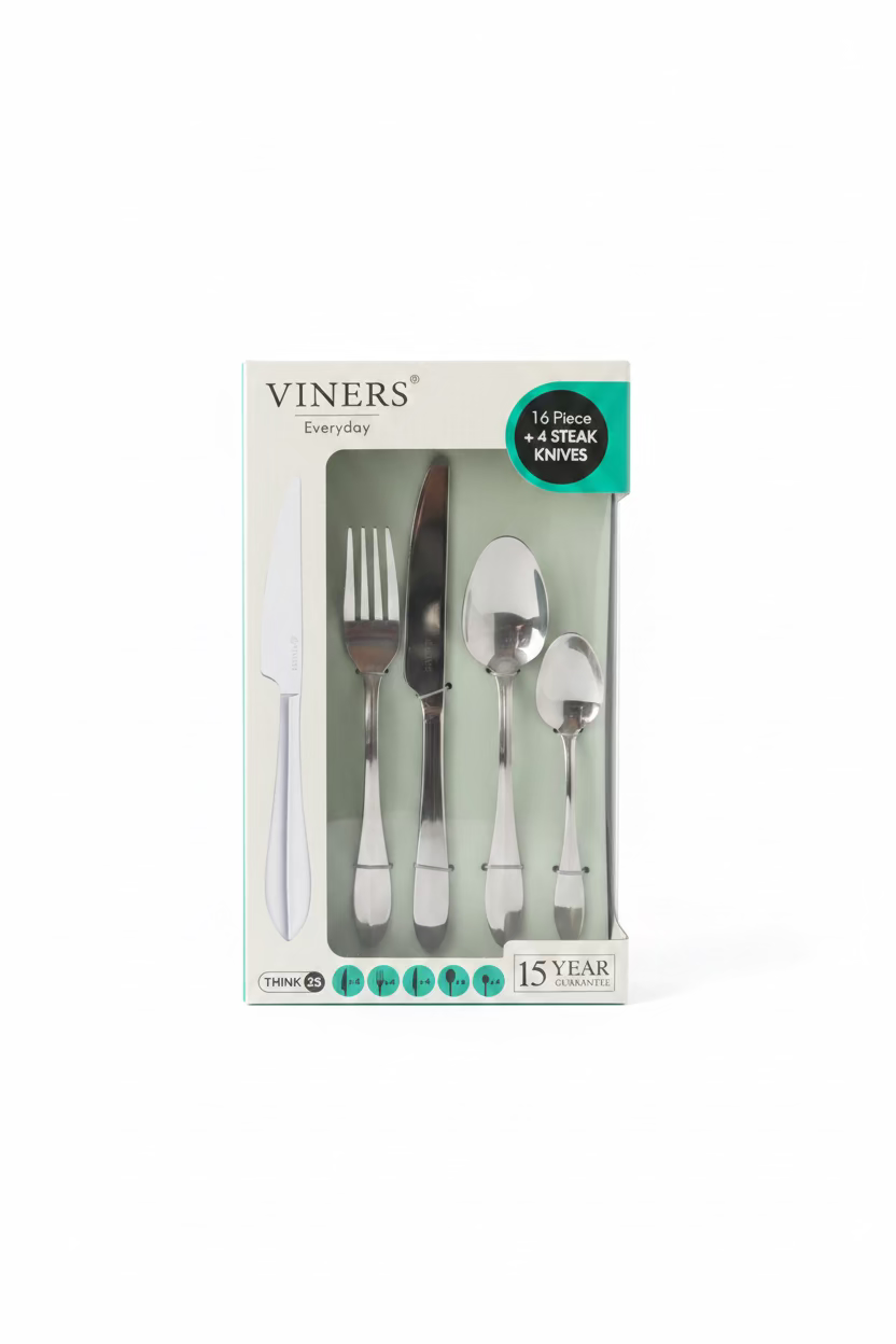 EVERYDAY BREEZE 18/0 16pcs 4 STEAK KNIVES GB