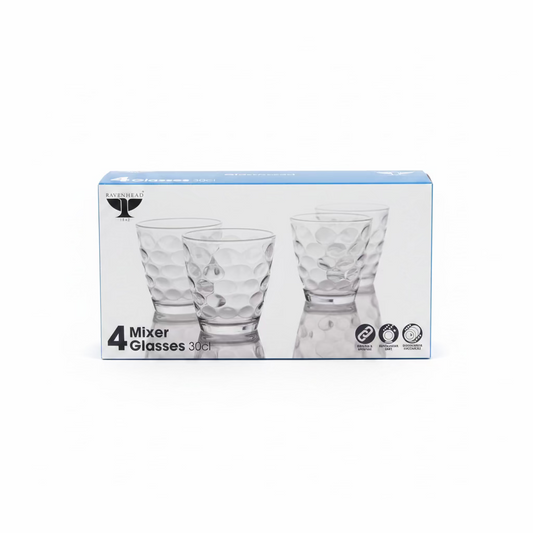 Ravenhead Essentials 300ml Set Of 4 Disco Mixer Glass