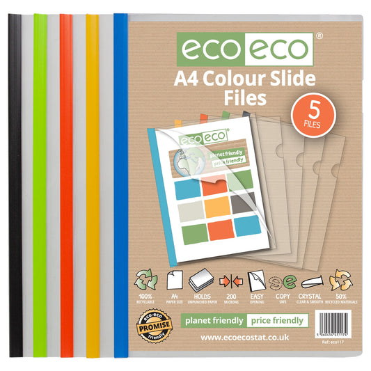 ECO ECO A4 COLOUR SLIDE FILES