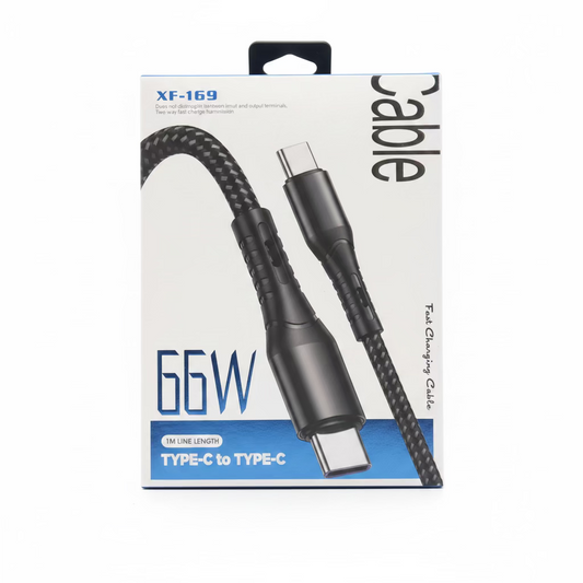 XF-169 66W 1M TYPE-C TO TYPE-C