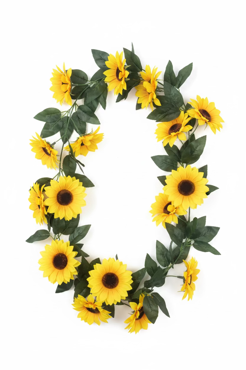 2m SUNFLOWER GARLAND
