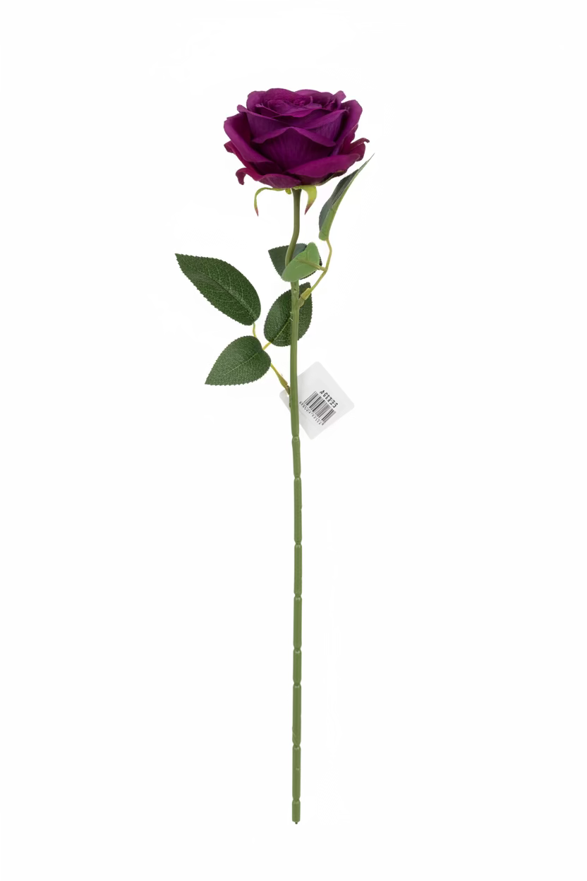 SINGLE ROSE STEM 50cm
