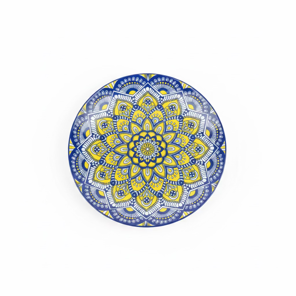 10.5” DINNER PLATE YELLOW