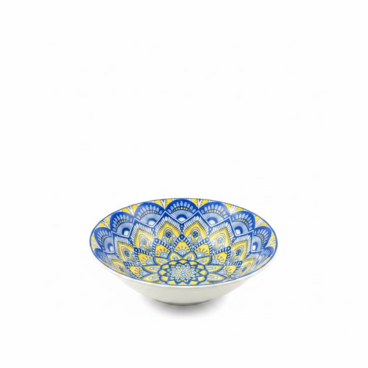 8” BOHEMIAN BOWL YELLOW