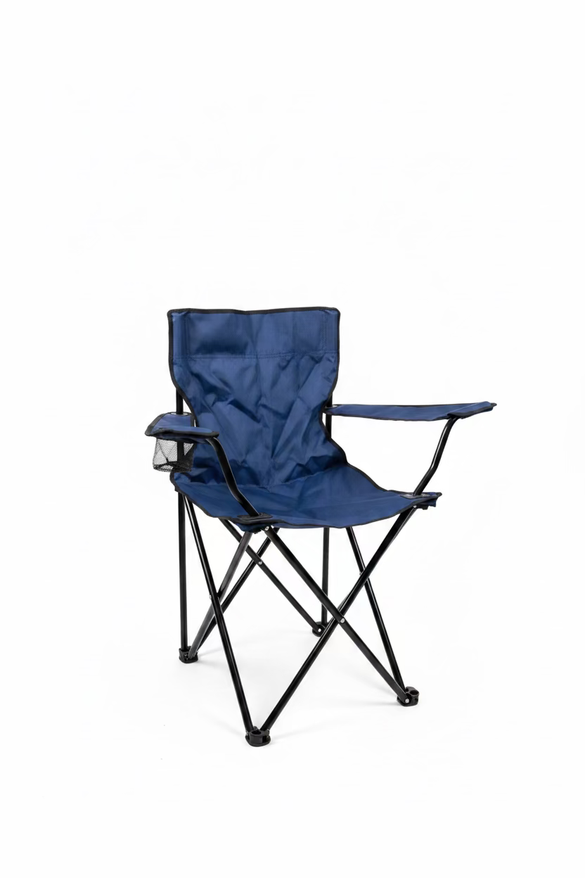 ADORN FOLDING CAMPING CHAIR WITH ARMREST